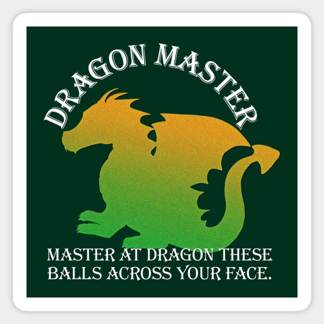 Dragon Master Sticker by JasonLloyd